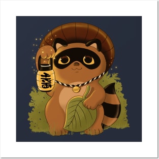 Tanuki Posters and Art